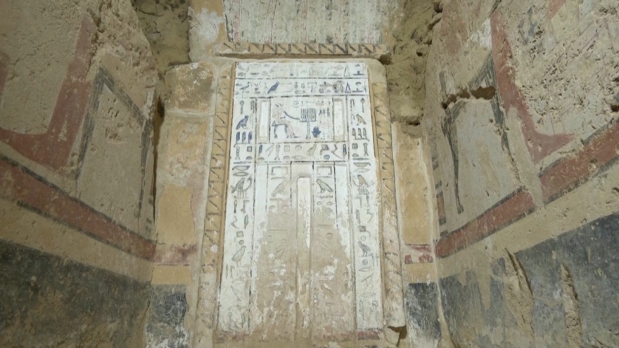 Phát hiện nhiều mộ cổ thuộc thời kỳ Cổ Vương quốc ở Ai Cập